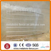 De alta qualidade baratos PVC revestido soldado metal jardim cercas